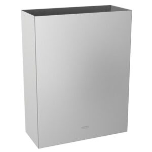 2. Sleek white bathroom cabinet with modern design, perfect for storing toiletries and bathroom essentials, durable and stylish for any bathroom decor.