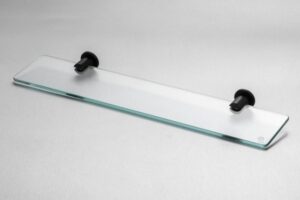 Demola Glass Shelf(Black)