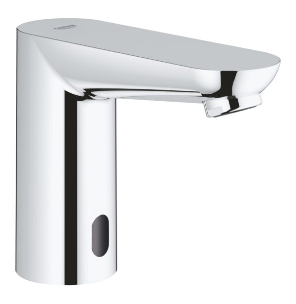 36271000.jpg Sleek modern chrome bathroom tap with pull-down spout for stylish and functional bathroom fixtures. Durable and easy to operate, ideal for contemporary bathroom designs.