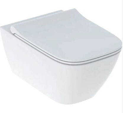 Smyle Rimfree Sandwich Shape with Soft-Closing Seat White