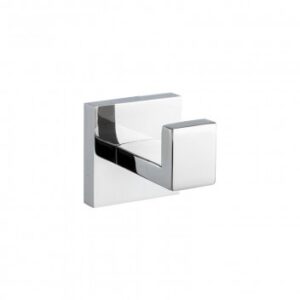 Flush wall-mounted toilet cistern with modern chrome finish, ideal for contemporary bathrooms.