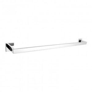 Sleek stainless steel towel rail for modern bathrooms, providing stylish and functional towel storage solutions.