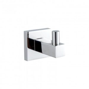 Chrome wall-mounted bathroom faucet with sleek modern design for stylish washbasins and sinks.