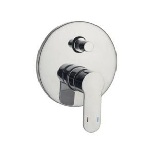 Adjustable shower mixer tap with chrome finish for stylish bathroom upgrade.