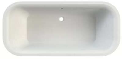 Modern white rectangular bathtub for luxury bathroom renovation and installtion | Bathroom Store South Africa.