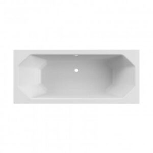 A white rectangular bathroom bathtub with a sleek design, ideal for modern bathrooms in South Africa.