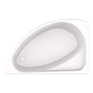 Luxurious white corner bathtub with modern design, perfect for stylish bathrooms in South Africa.