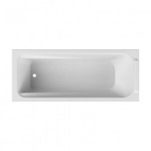 A sleek white bathtub with modern design, ideal for luxury bathrooms and complete bathroom renovations in South Africa.