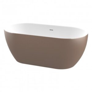 Modern free-standing bathtub with sleek design, ideal for luxury bathrooms in South Africa. Perfect for relaxing and adding style to your bathroom space.