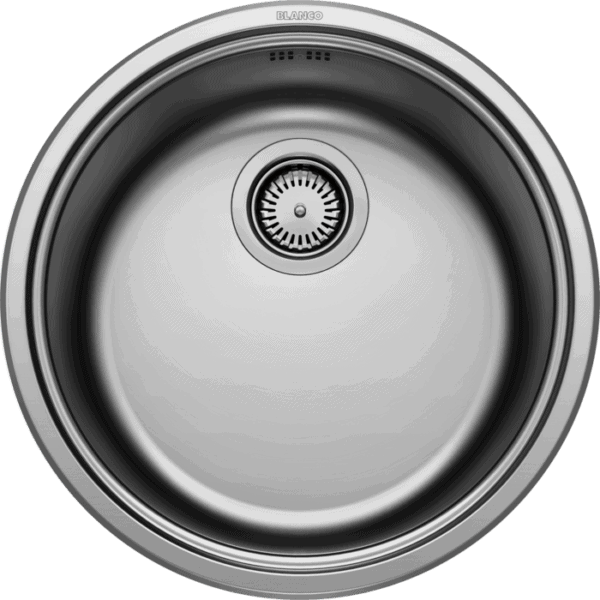 Stainless steel kitchen sink, modern and durable design, ideal for contemporary bathrooms and kitchens. Perfect for stylish and functional home renovation projects.