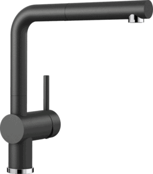 Modern black kitchen faucet with sleek design for stylish bathrooms | Bathroom Store.