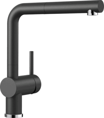Modern black kitchen faucet with sleek design for stylish bathrooms | Bathroom Store.