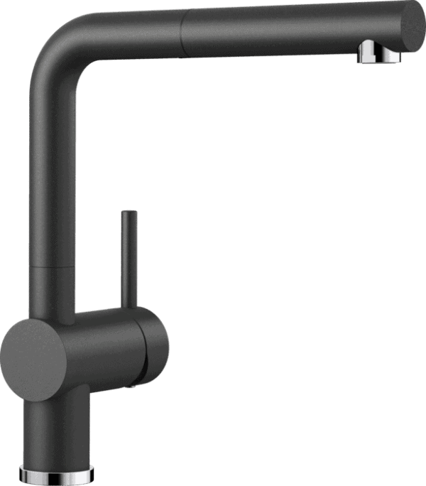 Modern black kitchen faucet with sleek design for stylish bathrooms | Bathroom Store.