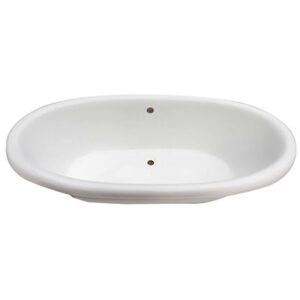 Elegant white oval bathroom sink, ideal for modern bathroom designs and renovations in South Africa.
