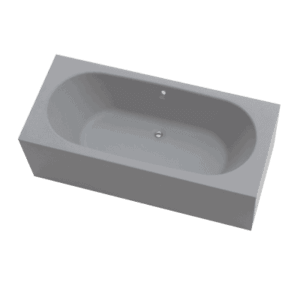 Stylish white bathtub ideal for modern bathrooms, offering comfort and durability. Perfect for luxury bathroom renovations and relaxation.