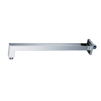 Stainless steel shower rail for bathroom, modern and durable, easy to install.