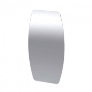 Sleek modern free-standing bathroom mirror with a minimalist design, perfect for contemporary bathroom decor and essential for daily grooming routines.