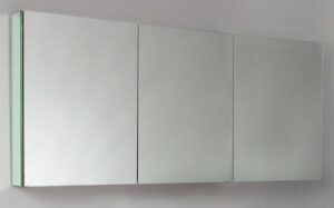 Sleek modern white bathroom wall cabinets for stylish storage solutions.