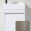 Modern white bathroom vanity with integrated sink, sleek design, and ample storage space for a stylish and functional bathroom upgrade.