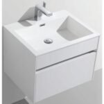 R600SO.jpg Sleek modern bathroom vanity with integrated sink and storage cabinet in white for contemporary bathroom design.