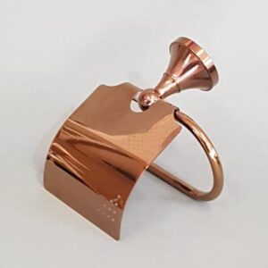 Elegant copper soap dispenser for bathroom decor and functionality, adding a modern touch to your bathroom accessories. Durable and stylish design for everyday use.