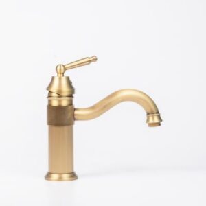 Antique gold bathroom kitchen mixer tap for stylish and modern design in South Africa.