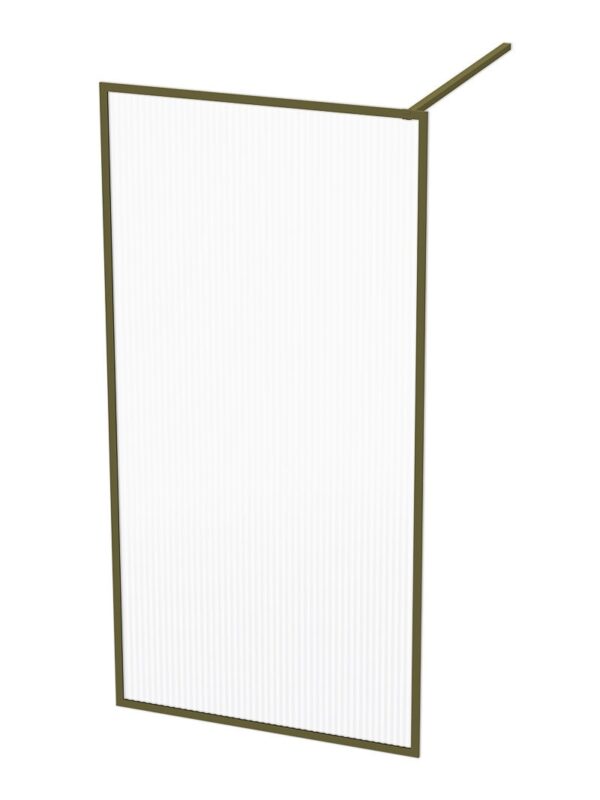 RSWM10BO REED 1000*2000*6MM SHOW SCREEN (1200MM STAB)CHAMPAGNE/OBSCURE