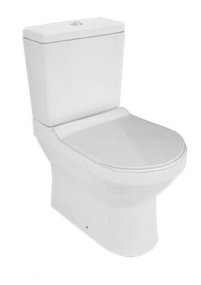 Saniware dual-flush toilet ideal for modern bathrooms, water-efficient and stylish bathroom toilet for sale in South Africa.