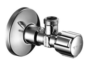 Chrome bathroom valve for efficient water control and modern bathroom design in South Africa.