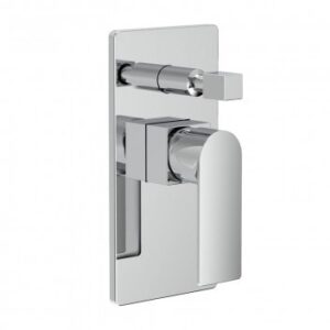 High-quality chromed bathroom shower and bath mixer tap with modern design, ideal for stylish bathroom renovation in South Africa.