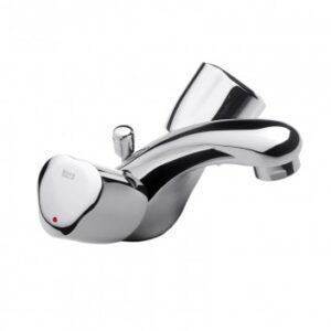 Chrome bathroom basin tap for modern and stylish water control in your bathroom or kitchen.