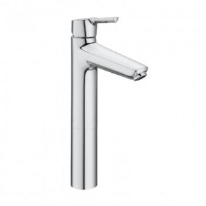 Sleek modern chrome bathroom basin mixer tap, ideal for stylish kitchen or bathroom sinks in South Africa.