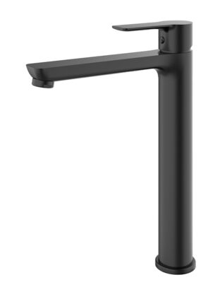 IQ PLUS TALL BASIN MIXER – MATT BLACK