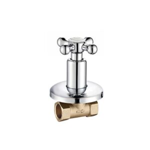Brass bathroom sink tap with flexible handles, perfect for modern bathroom renovations and installation.