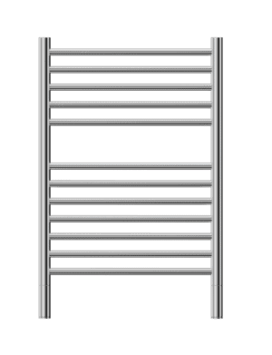 Bathroom store stainless steel towel radiator for modern bathroom heating solutions.