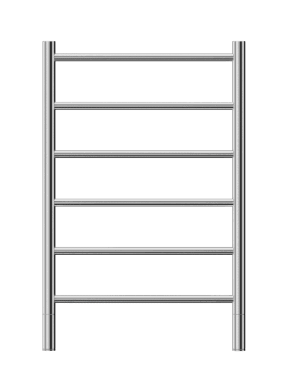 Aluminium heated towel rail for bathroom, modern and durable bathroom heating solution. Ideal for towel drying and bathroom heating in South Africa.