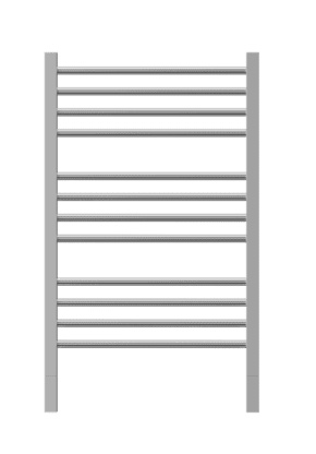 Chrome towel radiator for bathroom heating and drying, ideal for modern bathroom designs. Durable and stylish, perfect for bathroom decor and functionality.