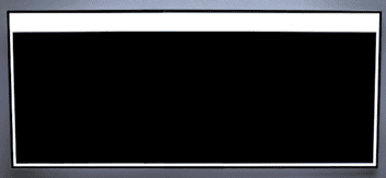 Black framed modern bathroom mirror with LED lighting for stylish bathroom decor.