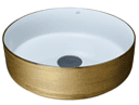 Gio Sianna Round Counter Top Basin GOLD