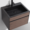 Simplicity 600 Vanity & Charcoal Basin