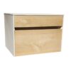 R600LT Modern wooden bathroom vanity cabinet with sleek drawer design, ideal for stylish bathroom storage solutions.